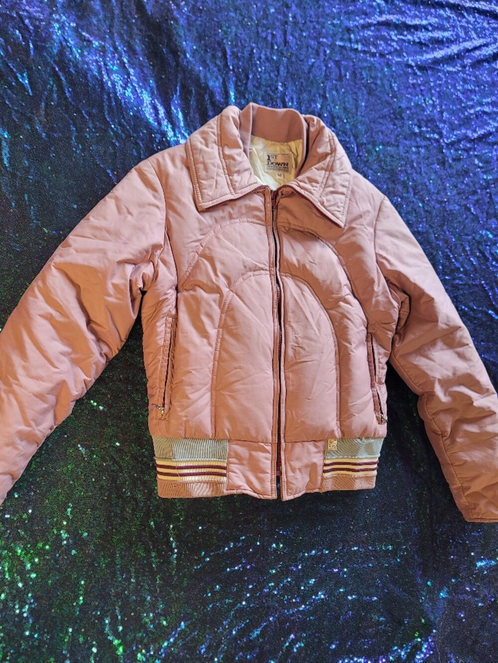 1ST DOWN GOOSE DOWN Vintage Ski Jacket